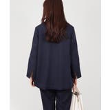 ノーカラー フレアジャケット テーパードパンツ スーツセット 2点セット | UNITED BASE | 詳細画像8