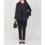 ノーカラー フレアジャケット テーパードパンツ スーツセット 2点セット | UNITED BASE | 詳細画像11