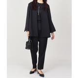 ノーカラー フレアジャケット テーパードパンツ スーツセット 2点セット | UNITED BASE | 詳細画像13