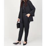 ノーカラー フレアジャケット テーパードパンツ スーツセット 2点セット | UNITED BASE | 詳細画像15