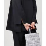 ノーカラー フレアジャケット テーパードパンツ スーツセット 2点セット | UNITED BASE | 詳細画像17