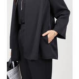 ノーカラー フレアジャケット テーパードパンツ スーツセット 2点セット | UNITED BASE | 詳細画像18