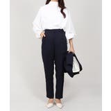 ノーカラー フレアジャケット テーパードパンツ スーツセット 2点セット | UNITED BASE | 詳細画像20