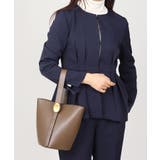 ノーカラー タックペプラム テーパードパンツ スーツセット 2点セット | UNITED BASE | 詳細画像10