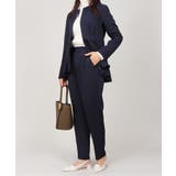 ノーカラー タックペプラム テーパードパンツ スーツセット 2点セット | UNITED BASE | 詳細画像20