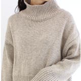 バックスリットハイネックニット トップス ニット | MODE ROBE | 詳細画像14