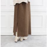 チェックフリンジラップスカート チェックスカート スカート | MODE ROBE | 詳細画像7