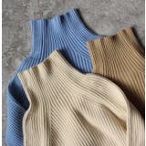 フレアスリーブハイネックリブニット トップス ニット | MODE ROBE | 詳細画像2 