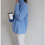 フレアスリーブハイネックリブニット トップス ニット | MODE ROBE | 詳細画像14 