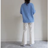 フレアスリーブハイネックリブニット トップス ニット | MODE ROBE | 詳細画像15 