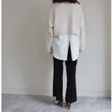 センタープレスフレアパンツ フレアパンツ パンツ | MODE ROBE | 詳細画像24 