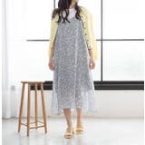 ペイント柄キャミワンピース | MODE ROBE | 詳細画像5 