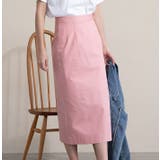 ピンク | スプリングペンシルスカート | MODE ROBE