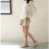 ウエストベルトショートパンツ | MODE ROBE | 詳細画像10