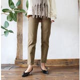 ブラウン | テーパードカラーパンツ | MODE ROBE