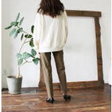 テーパードカラーパンツ | MODE ROBE | 詳細画像3