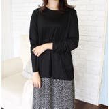 ブラック | バックスリットロンT | MODE ROBE