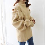 ショルダーデザインゆるニット | MODE ROBE | 詳細画像1