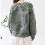 ローゲージクルーネックニット | MODE ROBE | 詳細画像4 