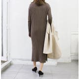 リブニットワンピース | MODE ROBE | 詳細画像14