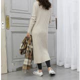 リブニットワンピース | MODE ROBE | 詳細画像4