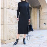 リブニットワンピース | MODE ROBE | 詳細画像8