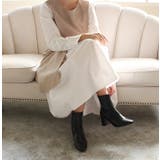 スクエアトゥショートブーツ ショートブーツ ブーツ | MODE ROBE | 詳細画像21