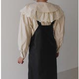 エコレザージャンパースカート ロングワンピース ジャンパースカート | MODE ROBE | 詳細画像10