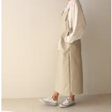 アイボリー | エコレザージャンパースカート ロングワンピース ジャンパースカート | MODE ROBE
