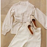 ビスチェセットニットプルオーバー プルオーバー ビスチェ | MODE ROBE | 詳細画像10
