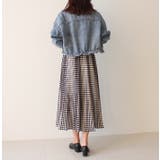 プリーツフレアスカート プリーツスカート フレアスカート | MODE ROBE | 詳細画像11