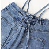レースアップデニムパンツ サロペット デニム | MODE ROBE | 詳細画像22