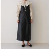 アイレットフリルカラーブラウス ボリュームカラー ビッグカラー | MODE ROBE | 詳細画像17