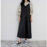 レザーキャミワンピース | MODE ROBE | 詳細画像2 