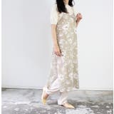 花柄スリットキャミワンピース | MODE ROBE | 詳細画像12