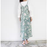 花柄スリットキャミワンピース | MODE ROBE | 詳細画像3