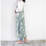 花柄スリットキャミワンピース | MODE ROBE | 詳細画像8