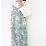 花柄スリットキャミワンピース | MODE ROBE | 詳細画像9