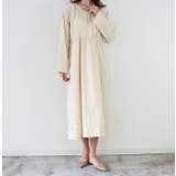 ラウンドネックコットンワンピース | MODE ROBE | 詳細画像11 