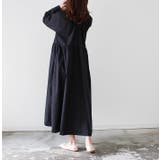 ラウンドネックコットンワンピース | MODE ROBE | 詳細画像9 