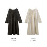 ラウンドネックコットンワンピース | MODE ROBE | 詳細画像23 