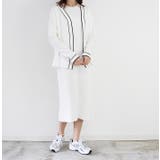 配色ワンピース＆カーディガンセット | MODE ROBE | 詳細画像13 