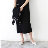 配色ワンピース＆カーディガンセット | MODE ROBE | 詳細画像9 