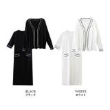配色ワンピース＆カーディガンセット | MODE ROBE | 詳細画像26 