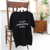 ブラック | I CAN'T 半袖Tシャツ | MODE ROBE