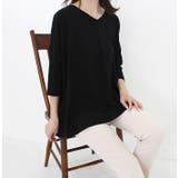 Vネックドルマントップス | MODE ROBE | 詳細画像18 