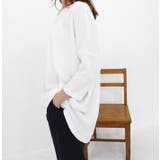 ホワイト | Vネックドルマントップス | MODE ROBE