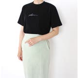 ブラック | Je t'aime 半袖Tシャツ | MODE ROBE