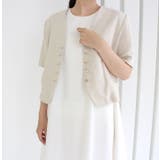 5ボタンリネンシャツジャケット | MODE ROBE | 詳細画像2