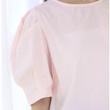 バックギャザーリボンパフショルダートップス | MODE ROBE | 詳細画像19
